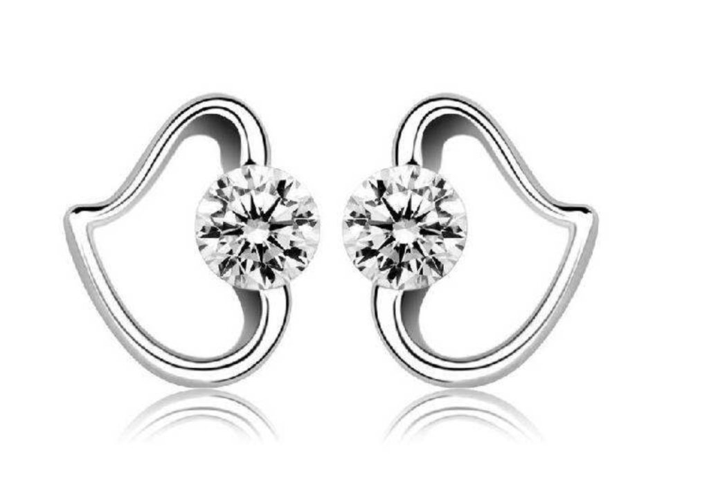 八心八箭切割钻石饰品