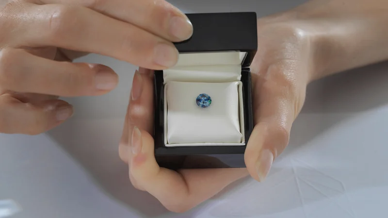 Diamond Box in Hands