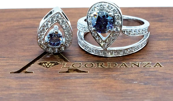 Algordanza ring and pendant